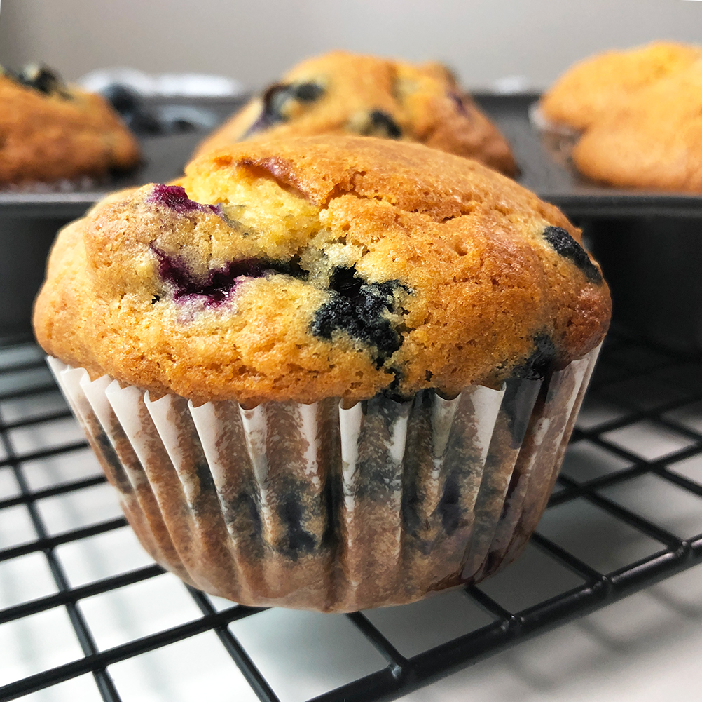 Homemade Blueberry Muffins Recipe – Shirley Cooking