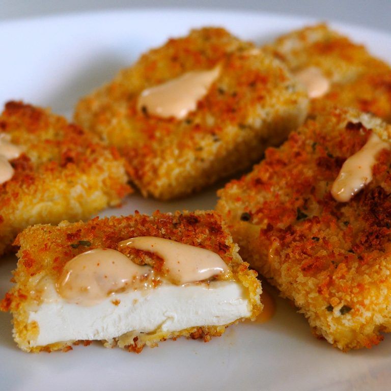 Crispy Baked Tofu Nuggets