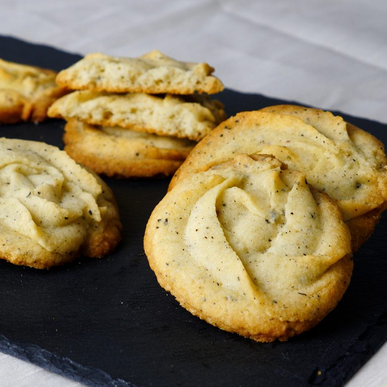 Earl Grey Butter Cookies Shirley Cooking