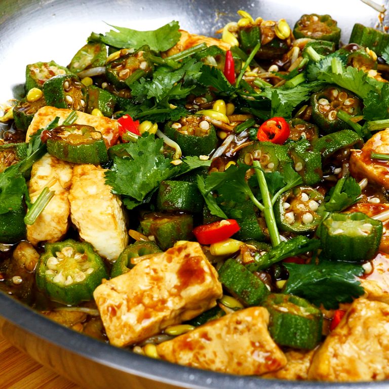 Tofu Okra Recipe
