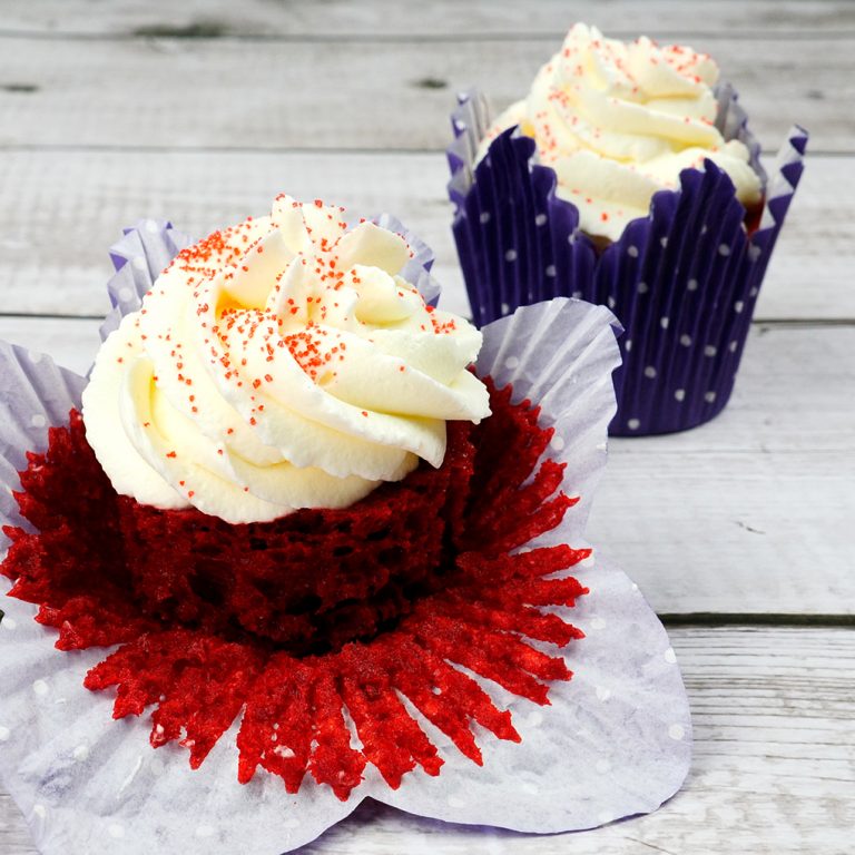 How To Make Red Velvet Cupcakes In Microwave