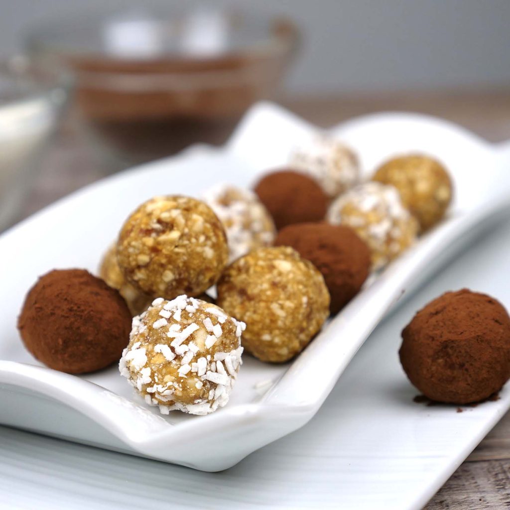 Dates Cashews Energy Balls Shirley Cooking