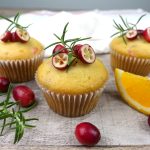 Vegan Christmas Fruit Cupcakes