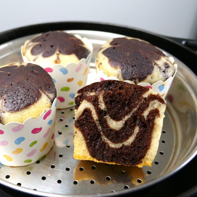 Vegan Marble Cupcakes Without Oven