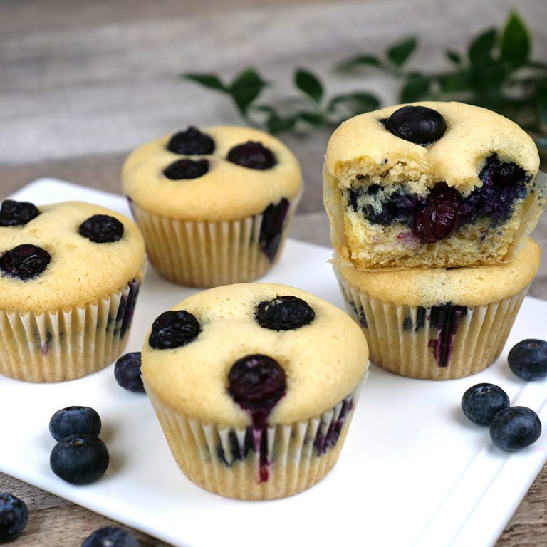 Vegan Blueberry Cupcakes