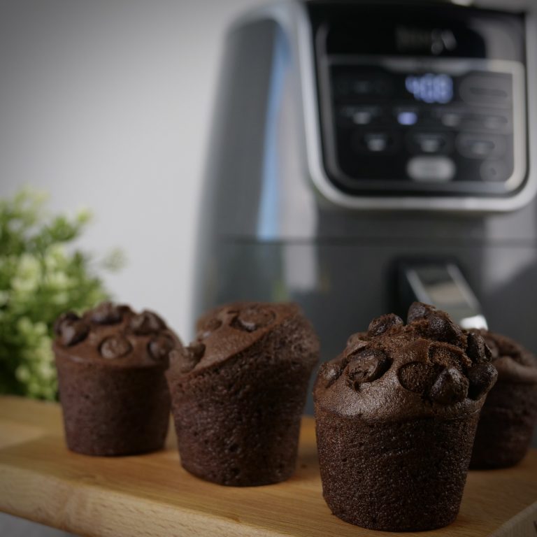 Vegan Chocolate Cupcakes In Air Fryer