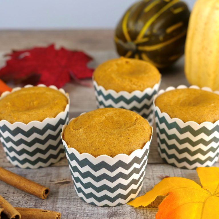 Vegan Gluten-Free Pumpkin Cupcakes In Air Fryer