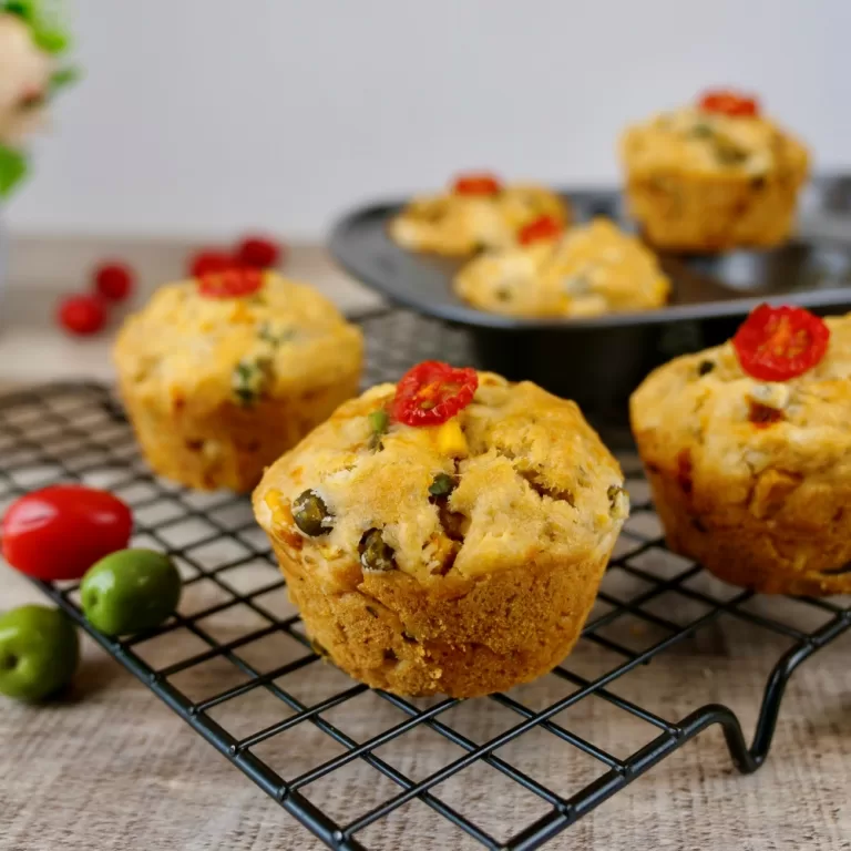 Vegan Savory Vegetable Muffins