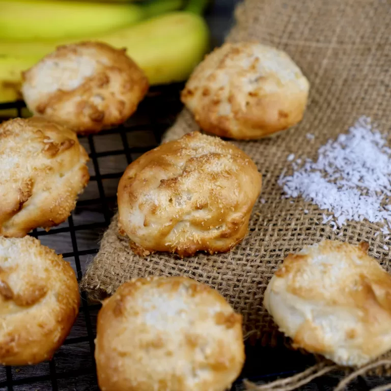 Vegan Banana Bread Bites