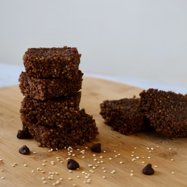 No Bake Quinoa Brownie