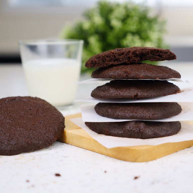 Vegan Chocolate Cookies | No Egg No Milk No Butter Cookies