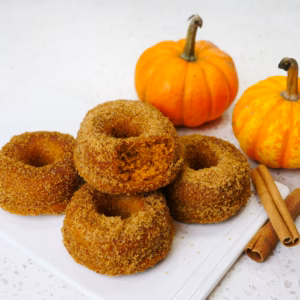Vegan Pumpkin Donuts